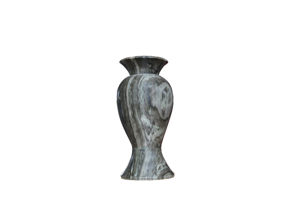 Vase Simple Ht 20 et Ø20 Marbre Ivahony