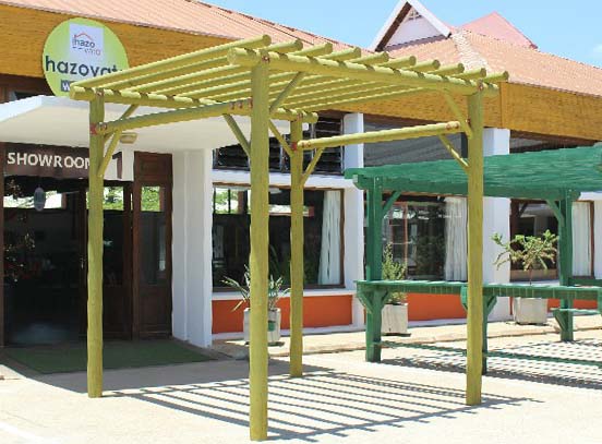 Pergola en BRT