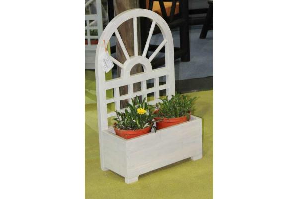 Bac à fleur style fenêtre en Bois