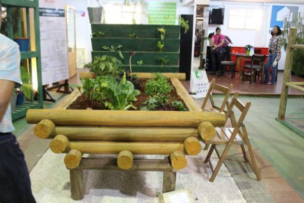 Potager surélevée en BRT