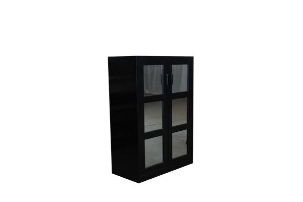 Caisson avec portes 2 vantaux miroirs Pin HCS633PN