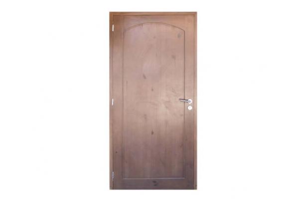 Porte intérieure galbée avec rainure P15