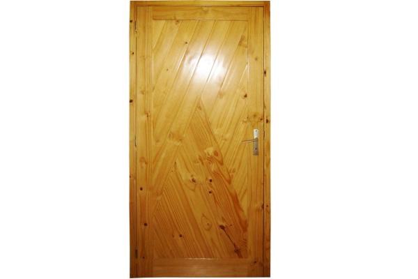 Porte intérieure frises obliques T6