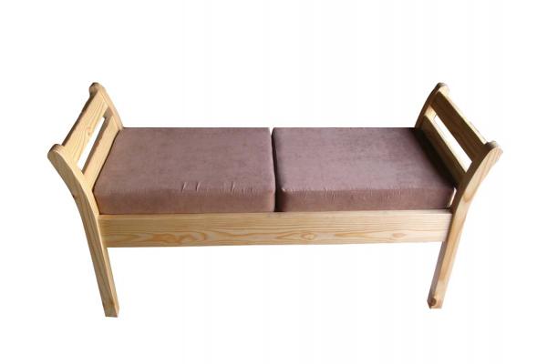 Banquette avec coussins Pin HBQ497