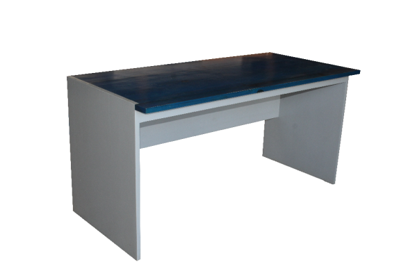 BUREAU   Pin Bicolore Verni Gris/Bleu