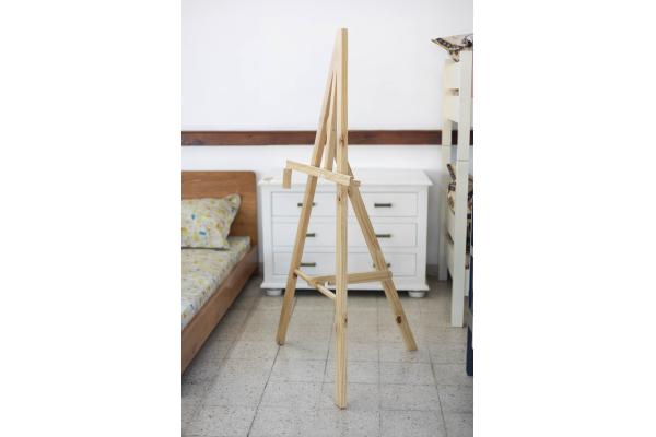 Chevalet fixe pour tableau Pin Verni naturel