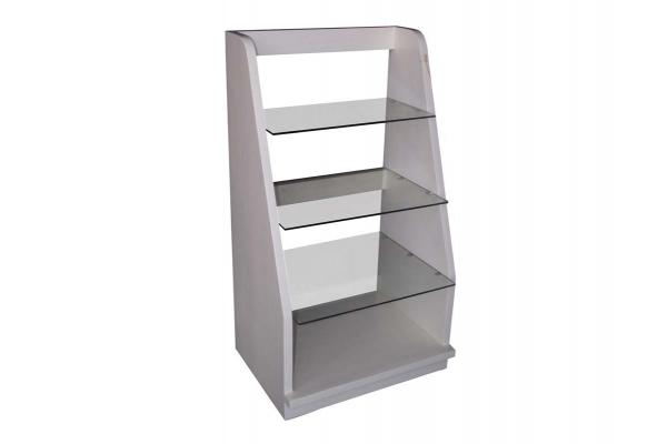 Etagere a/3 vitres Pin HEG683