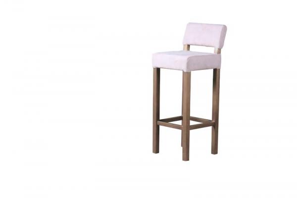 Tabouret bar capitonné Pin HTB619PN