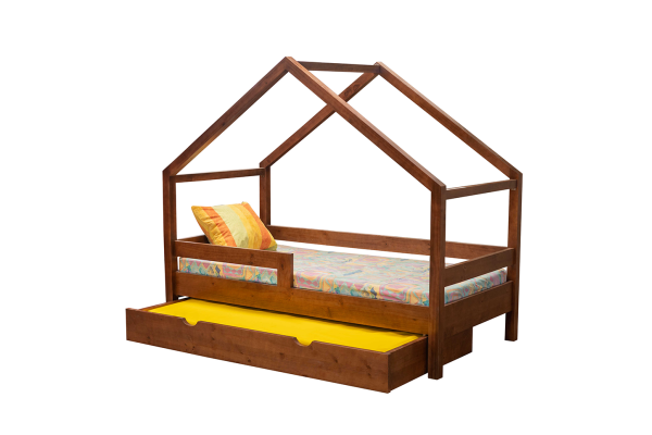 Lit 1 place maisonnette(porte-moustiquaire)HLT793PNTP