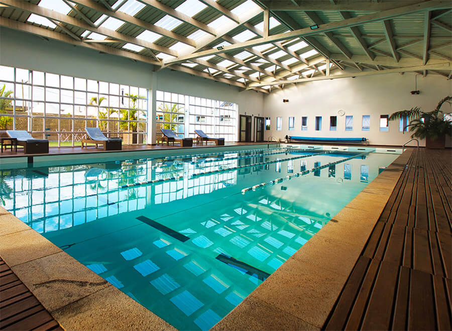 Club sportif avec espace bien-être